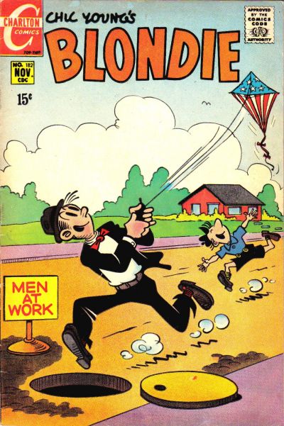 Cover for Blondie (Charlton, 1969 series) #182