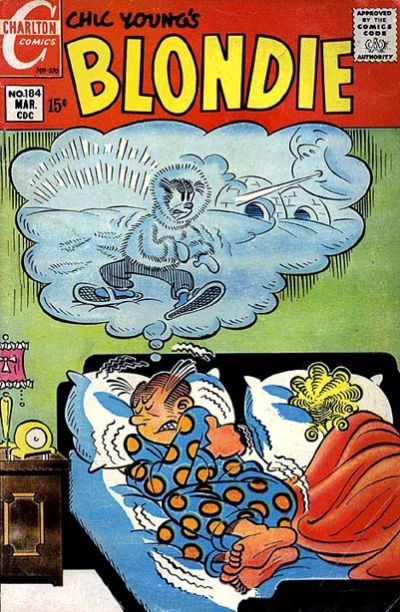 Cover for Blondie (Charlton, 1969 series) #184