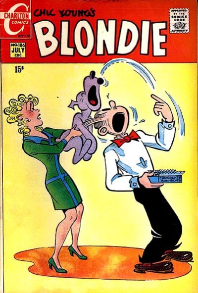 Cover for Blondie (Charlton, 1969 series) #186