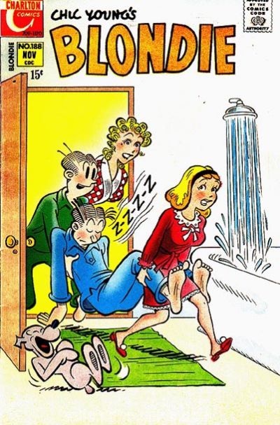 Cover for Blondie (Charlton, 1969 series) #188