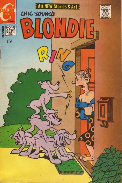 Cover for Blondie (Charlton, 1969 series) #193