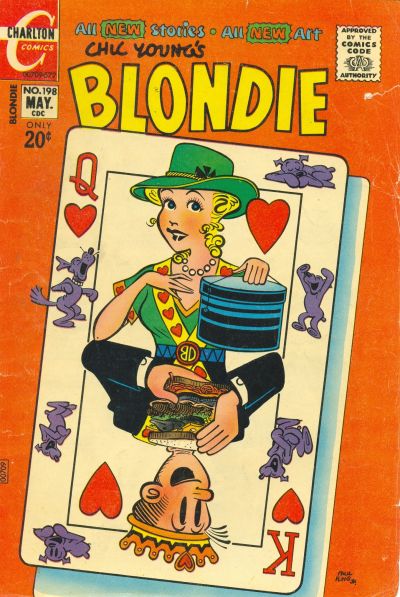 Cover for Blondie (Charlton, 1969 series) #198