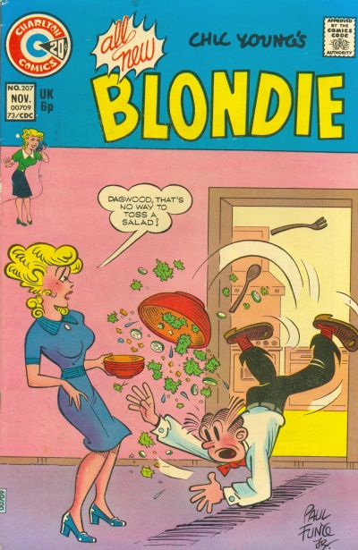Cover for Blondie (Charlton, 1969 series) #207