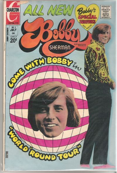 Cover for Bobby Sherman (Charlton, 1972 series) #5