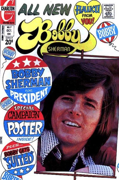 Cover for Bobby Sherman (Charlton, 1972 series) #7