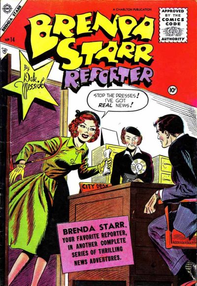 Cover for Brenda Starr (Charlton, 1955 series) #14