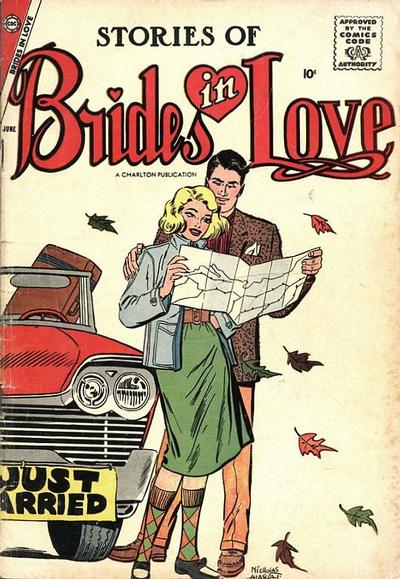 Cover for Brides in Love (Charlton, 1956 series) #8