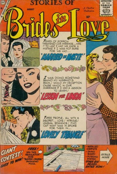 Cover for Brides in Love (Charlton, 1956 series) #14