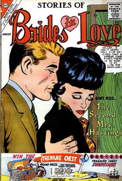Cover for Brides in Love (Charlton, 1956 series) #22