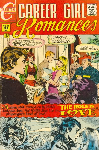 Cover for Career Girl Romances (Charlton, 1964 series) #55