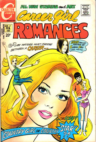Cover for Career Girl Romances (Charlton, 1964 series) #67