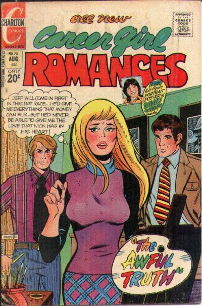 Cover for Career Girl Romances (Charlton, 1964 series) #70