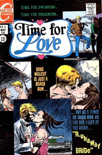 Cover for Time for Love (Charlton, 1967 series) #4