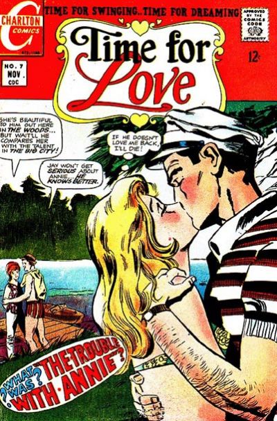 Cover for Time for Love (Charlton, 1967 series) #7