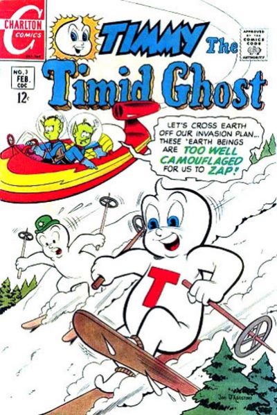 Cover for Timmy the Timid Ghost (Charlton, 1967 series) #3