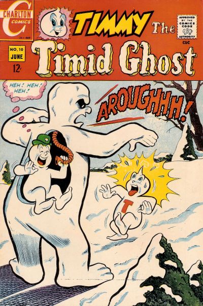 Cover for Timmy the Timid Ghost (Charlton, 1967 series) #10