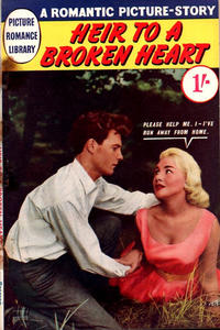 Cover Thumbnail for Picture Romance Library (Pearson, 1956 series) #144 - Heir to a Broken Heart