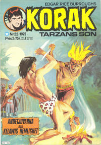 Cover Thumbnail for Korak (Williams Förlags AB, 1966 series) #22/1975