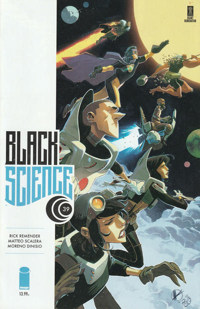 Cover for Black Science (Image, 2013 series) #39 [Cover A]