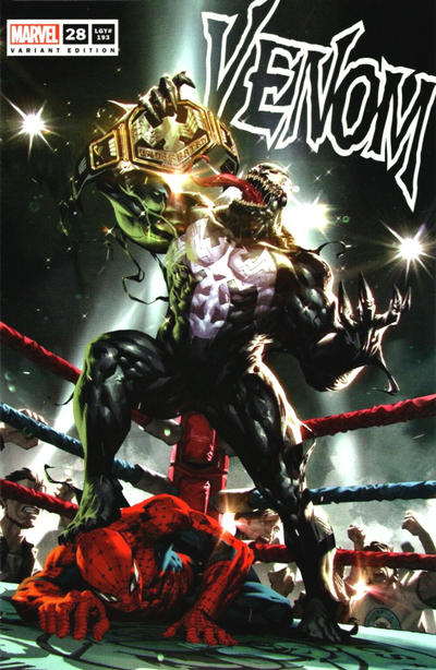 Cover for Venom (Marvel, 2018 series) #28 (193) [Frankie's Comics / Golden Apple Comics Exclusive - Kael Ngu]