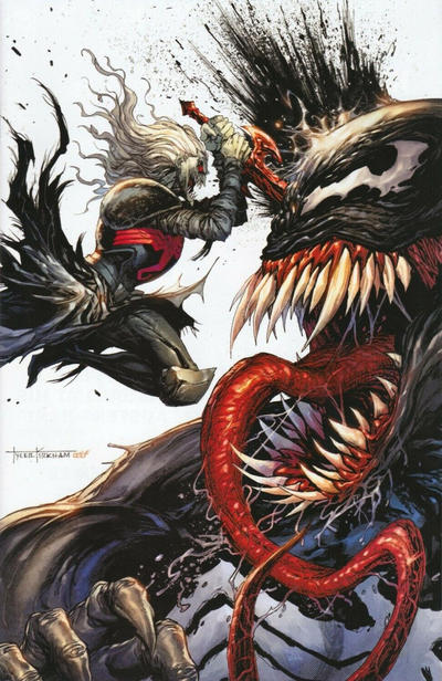 Cover for Venom (Marvel, 2018 series) #28 (193) [Illuminati Exclusive - Tyler Kirkham Virgin Art]