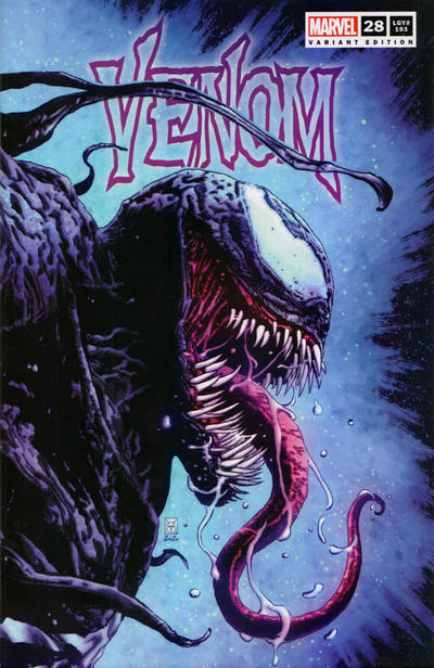 Cover for Venom (Marvel, 2018 series) #28 (193) [Comic Elite Exclusive - Valerio Giangiordano]