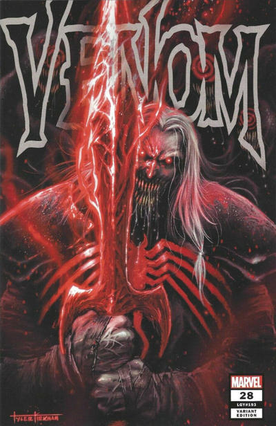 Cover for Venom (Marvel, 2018 series) #28 (193) [Illuminati Exclusive - Tyler Kirkham 'Knull']