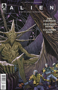 Cover for Alien: The Original Screenplay (Dark Horse, 2020 series) #1 [Guilherme Balbi Cover]