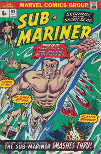 Cover for Sub-Mariner (Marvel, 1968 series) #63 [British]