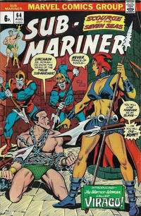Cover for Sub-Mariner (Marvel, 1968 series) #64 [British]