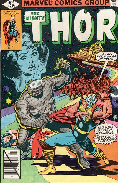 Cover for Thor (Marvel, 1966 series) #289 [Direct]