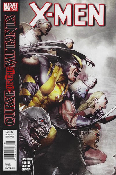 Cover for X-Men (Marvel, 2010 series) #5 [Newsstand]