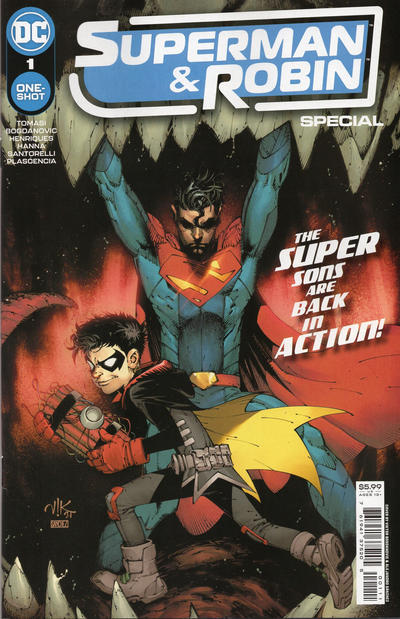 Cover for Superman & Robin Special (DC, 2022 series) #1 [Viktor Bogdanovic Cover]