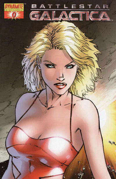 Cover for Battlestar Galactica (Dynamite Entertainment, 2006 series) #0 [Cover C Michael Turner]
