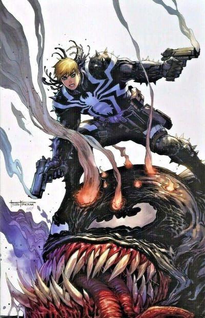 Cover for Venom (Marvel, 2018 series) #29 (194) [Illuminati Exclusive - Tyler Kirkham Virgin Art]
