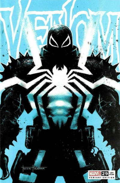 Cover for Venom (Marvel, 2018 series) #29 (194) [Illuminati Exclusive - Tyler Kirkham 'Agent Venom']