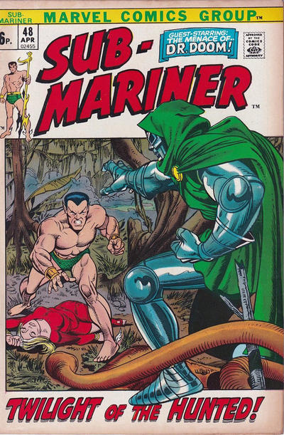 Cover for Sub-Mariner (Marvel, 1968 series) #48 [British]
