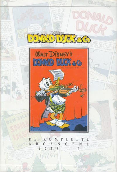 Cover for Donald Duck & Co De komplette årgangene (Hjemmet / Egmont, 1998 series) #[3] - 1951 del 1 [3. opplag]