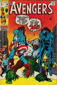 Cover Thumbnail for The Avengers (Marvel, 1963 series) #78 [British]