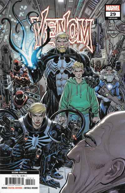 Cover for Venom (Marvel, 2018 series) #29 (194) [Second Printing - Luke Ross]