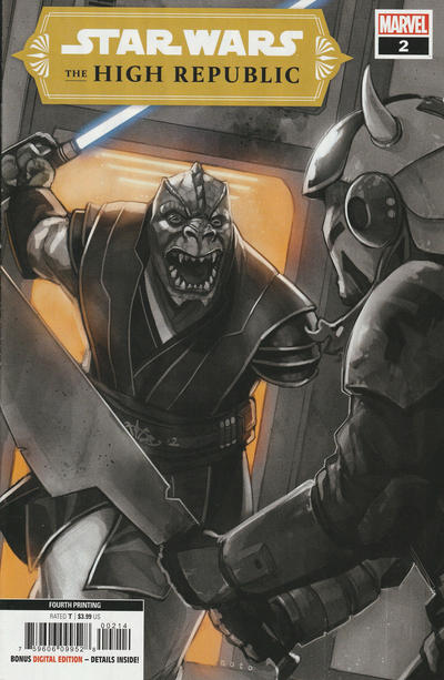 Cover for Star Wars: The High Republic (Marvel, 2021 series) #2 [Fourth Printing]