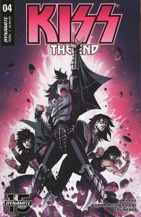 Cover Thumbnail for KISS: The End (Dynamite Entertainment, 2019 series) #4 [Cover B Reilly Brown]