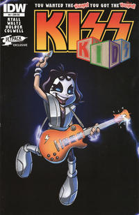 Cover Thumbnail for Kiss Kids (IDW, 2013 series) #4 [Cover RE - Jetpack Exclusive Variant - Dan Schoening]