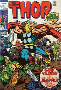 Cover Thumbnail for Thor (Marvel, 1966 series) #177 [British]