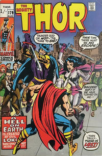 Cover for Thor (Marvel, 1966 series) #179 [British]