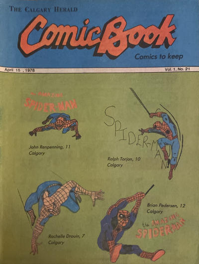 Cover for The Calgary Herald Comic Book (Calgary Herald, 1977 series) #v1#21