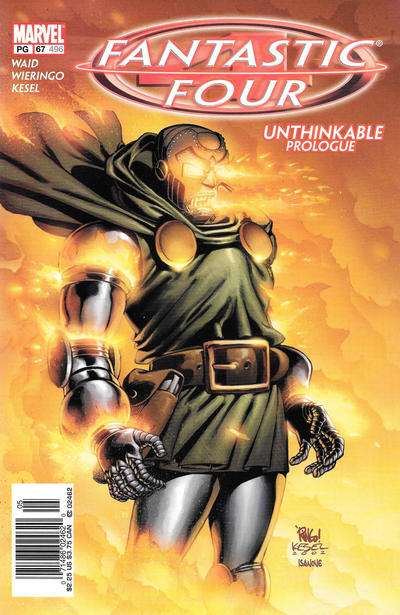 Cover for Fantastic Four (Marvel, 1998 series) #67 (496) [Newsstand]