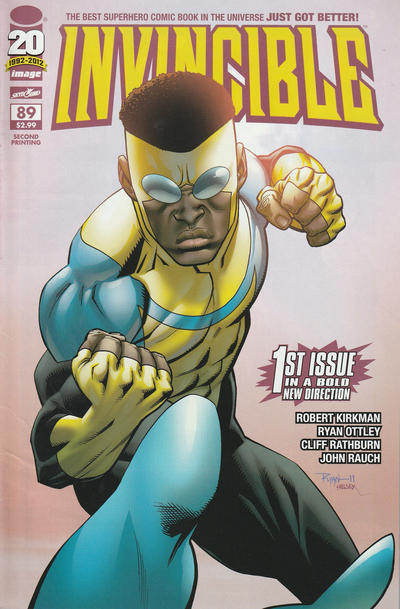 Cover for Invincible (Image, 2003 series) #89 [2nd printing]