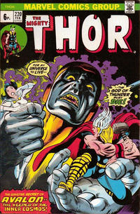 Cover Thumbnail for Thor (Marvel, 1966 series) #220 [British]