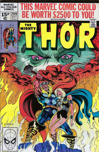 Cover Thumbnail for Thor (Marvel, 1966 series) #299 [British]
